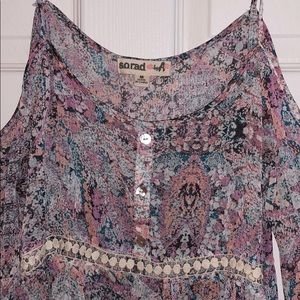 Floral tunic